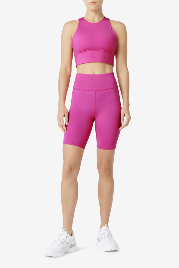 Forza 8\" Bike Short Fila Bright Pink