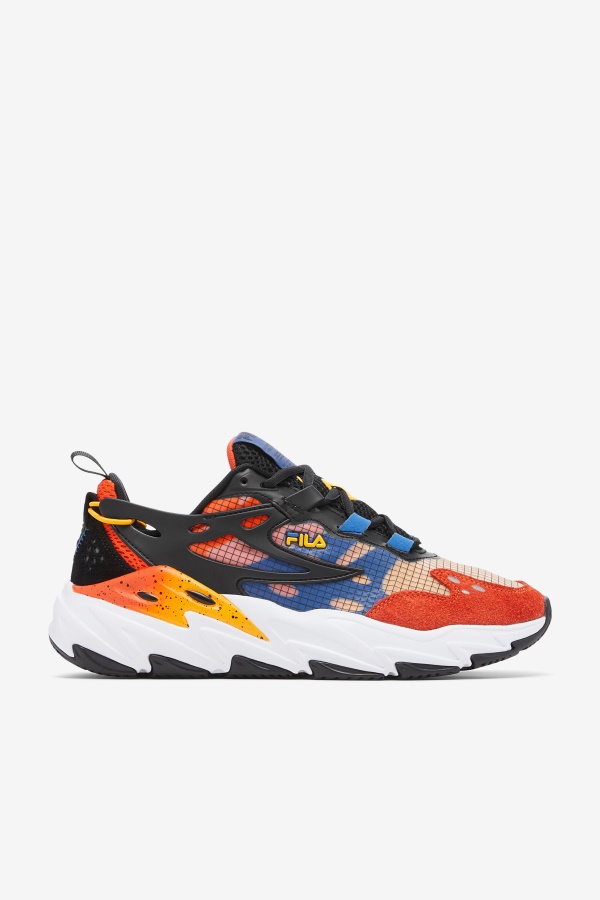 זעפרן/כחול/מנדרינה אדומה Fila Men's Ray Tracer Evo