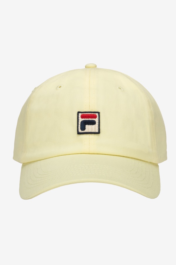 כובע בייסבול F-box רקום Fila צהוב עדין
