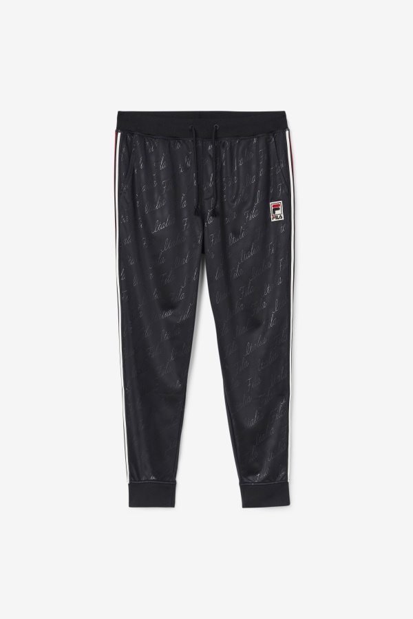 Ridd Track Pant Fila Black/gardenia/צהוב