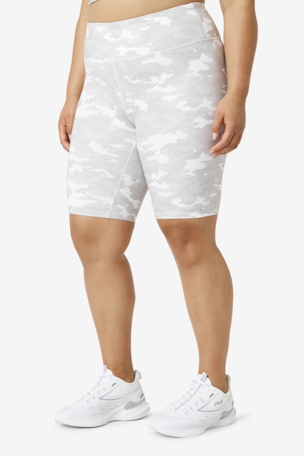 Fila White Forza 8\" Bike Short