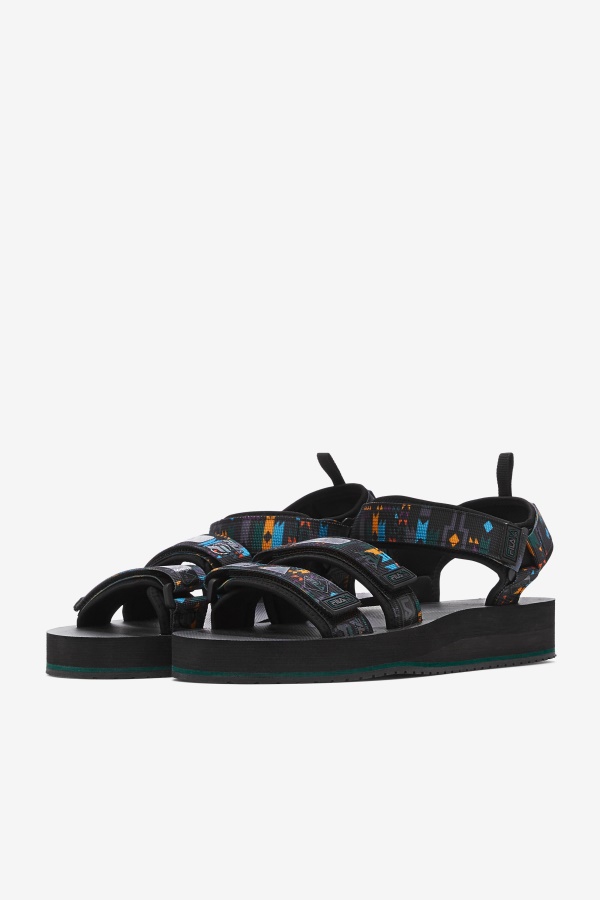 Fila Black/june Bug/saffron Drifter Dns לגברים