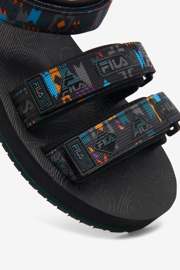 Fila Black/june Bug/saffron Drifter Dns לגברים