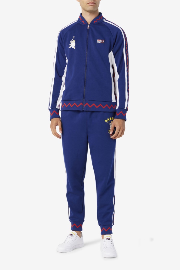 Fila X Rb Babar Iggy Jacket Fila Beacon כחול/לבן