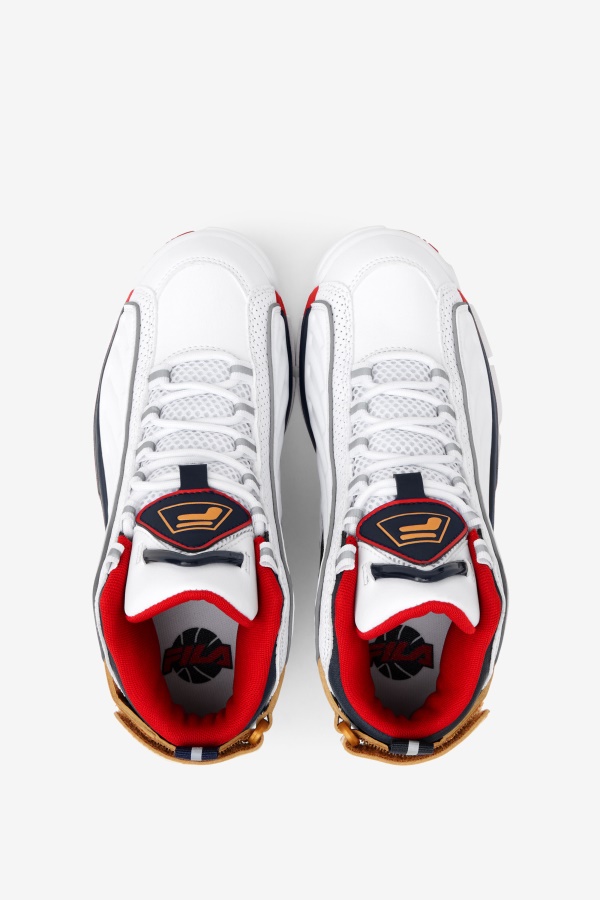Fila Big Kids\' Grant Hill 2 Game Break White/blues/red