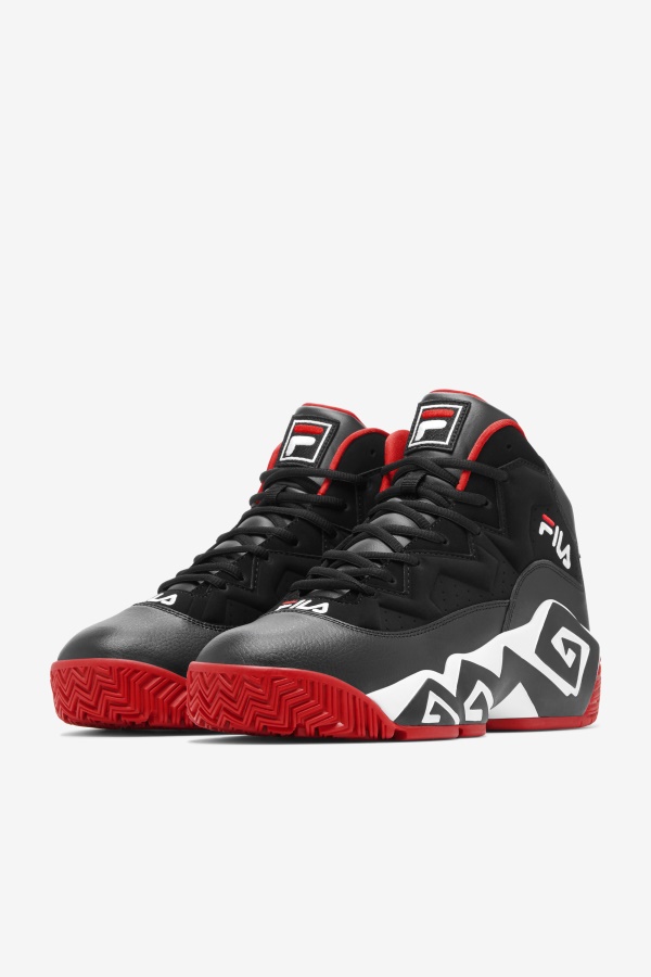 Fila Mb גברים שחור/לבן/אדום