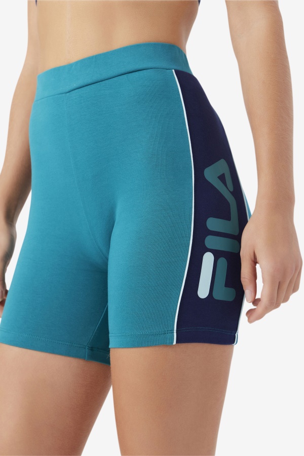 קצר אופני Fila Deep Lake/navy/iced Aqua Davina