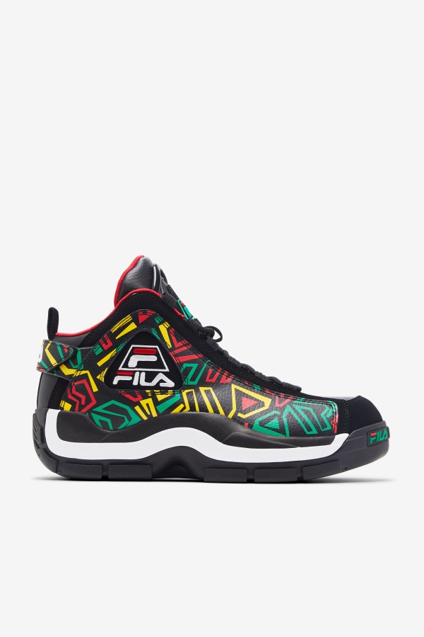 Fila Black/Jeli Sheuait/Lemon For Men Grant Hill 2
