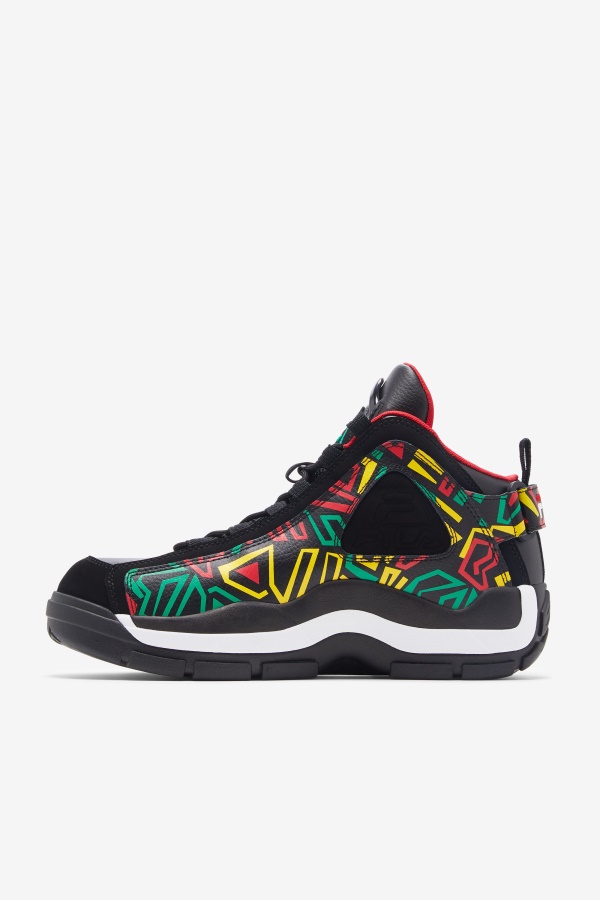 Fila Black/Jeli Sheuait/Lemon For Men Grant Hill 2
