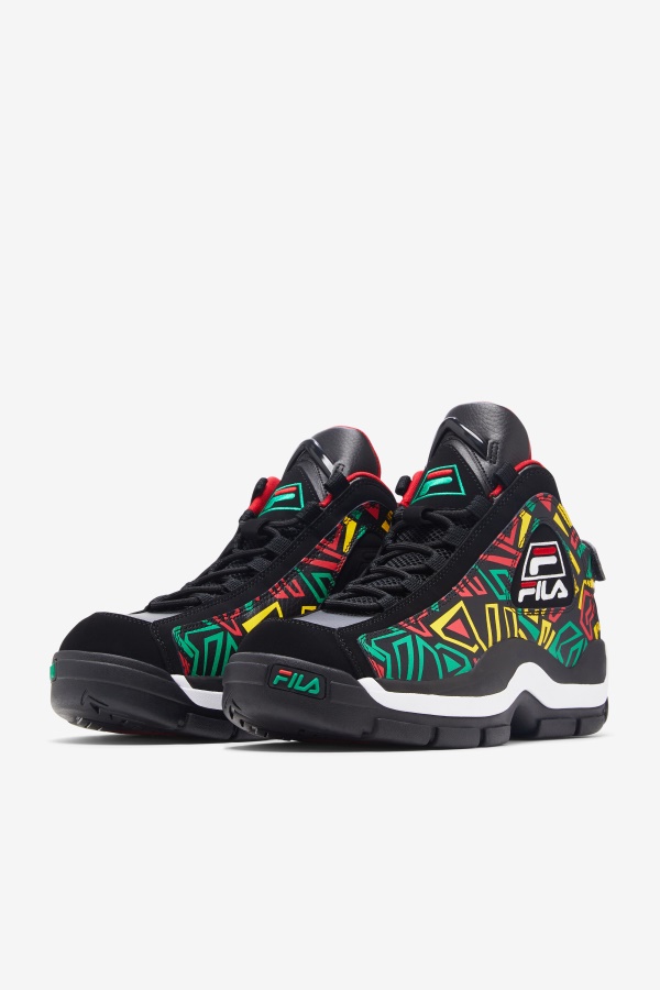 Fila Black/Jeli Sheuait/Lemon For Men Grant Hill 2
