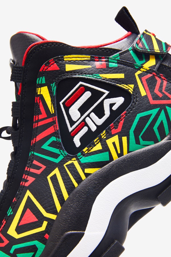 Fila Black/Jeli Sheuait/Lemon For Men Grant Hill 2