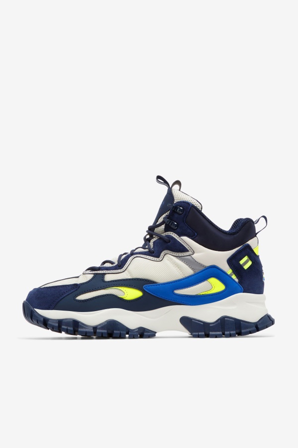 Fila Men\'s Ray Tracer Tr 2 Mid Pelican/blues/blue