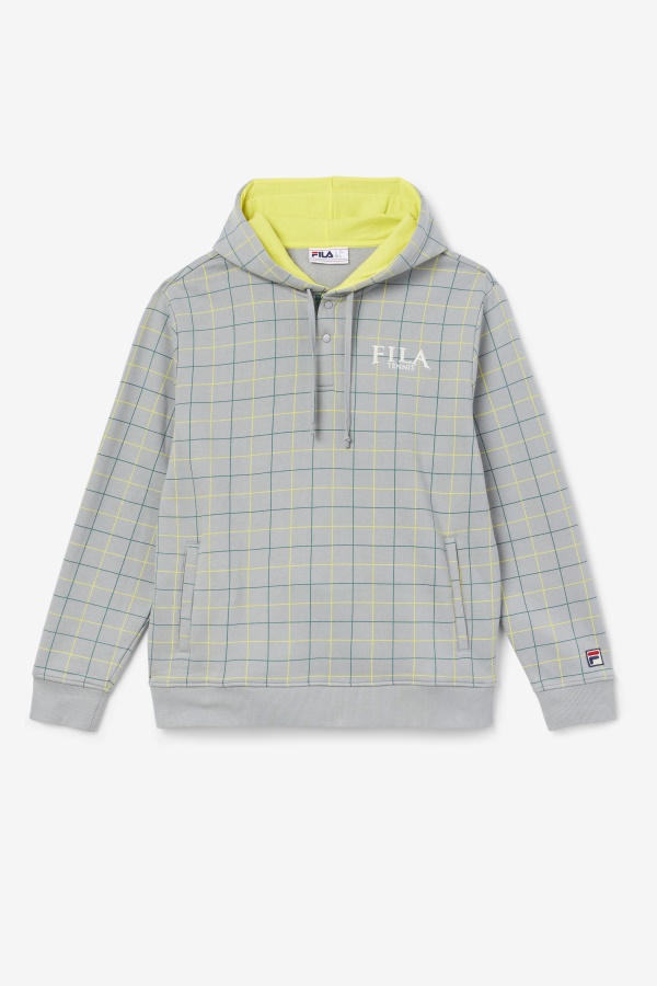Rish Hoodie Fila Monument/צהוב/יוני באג
