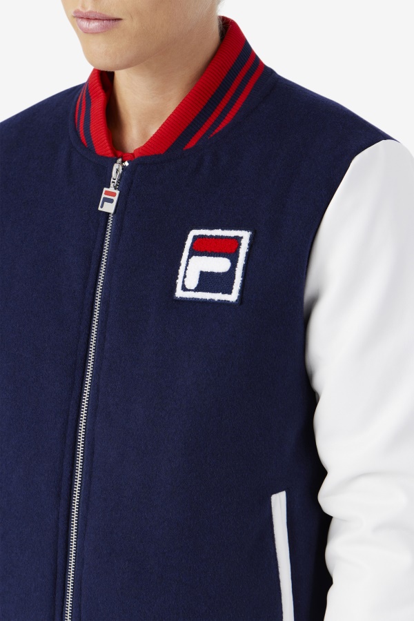 דואר Dixon Varsity Philly Navy/White/Edom