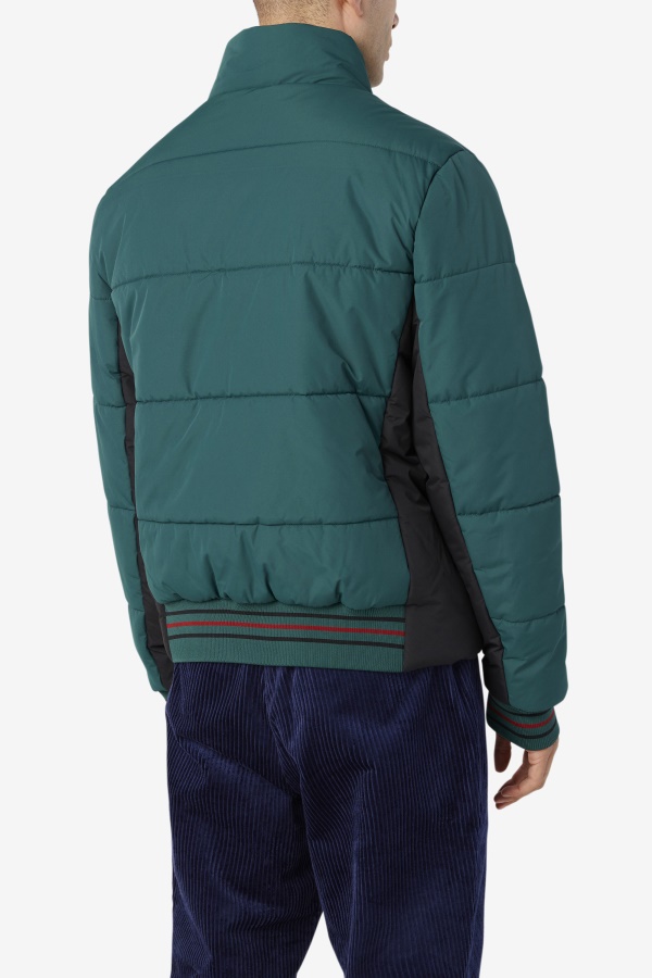Two Watson Puffer Jacket June Bug/שחור