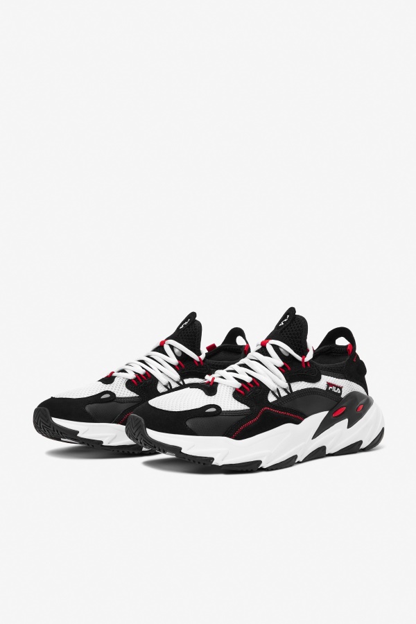 לבן/שחור/אדום Fila Ray Tracer Evo 2 לגברים