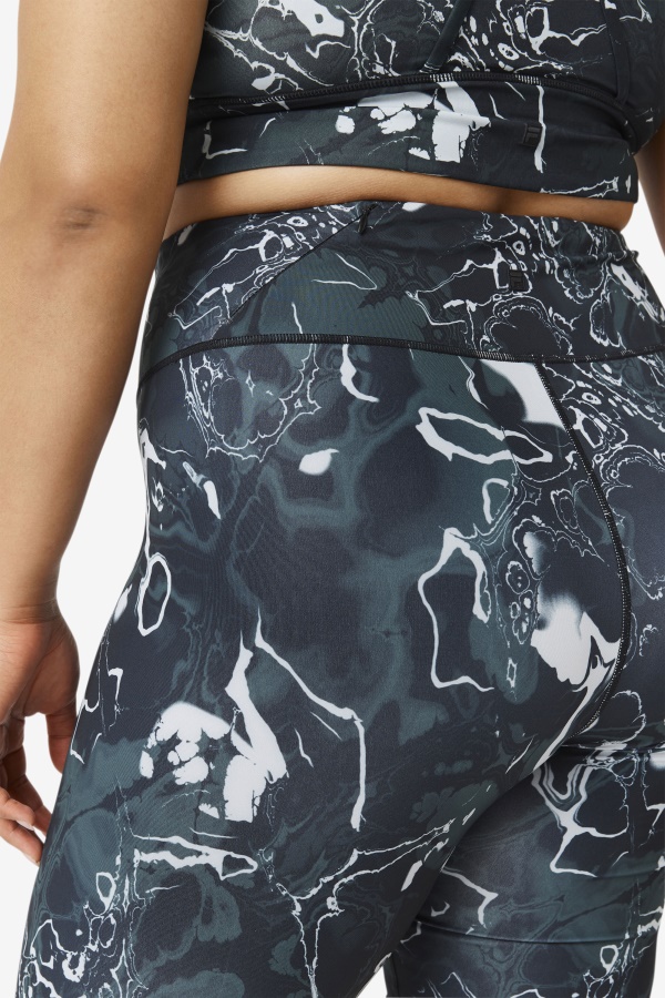 Black Marble Fila Forza 8\" Bike Short