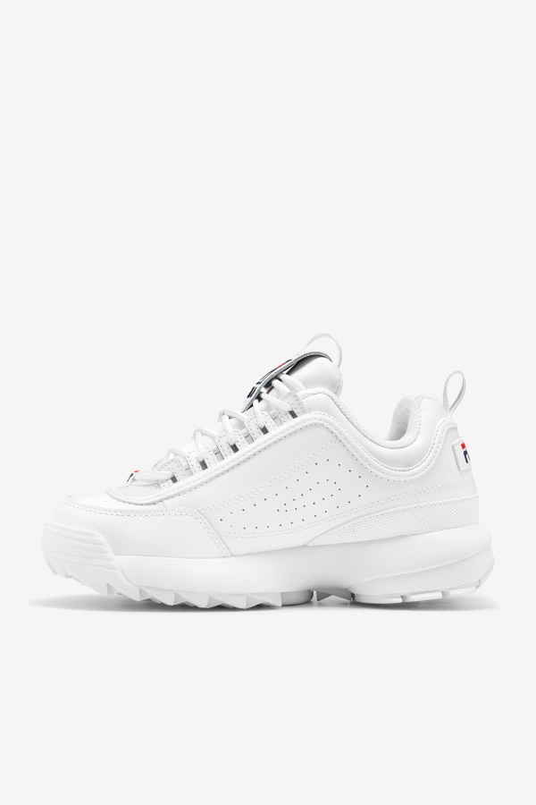 Fila White/navy/add Men Premium Disruptor 2