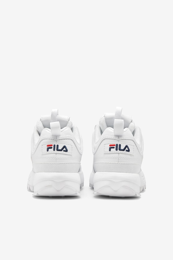 Fila White/navy/add Men Premium Disruptor 2