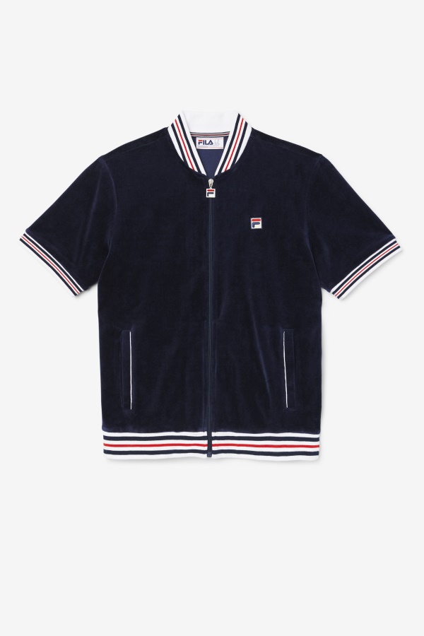 Mail Velvet Fila Estudio נייבי/לבן