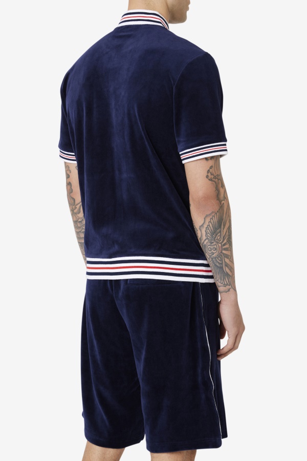 Mail Velvet Fila Estudio נייבי/לבן