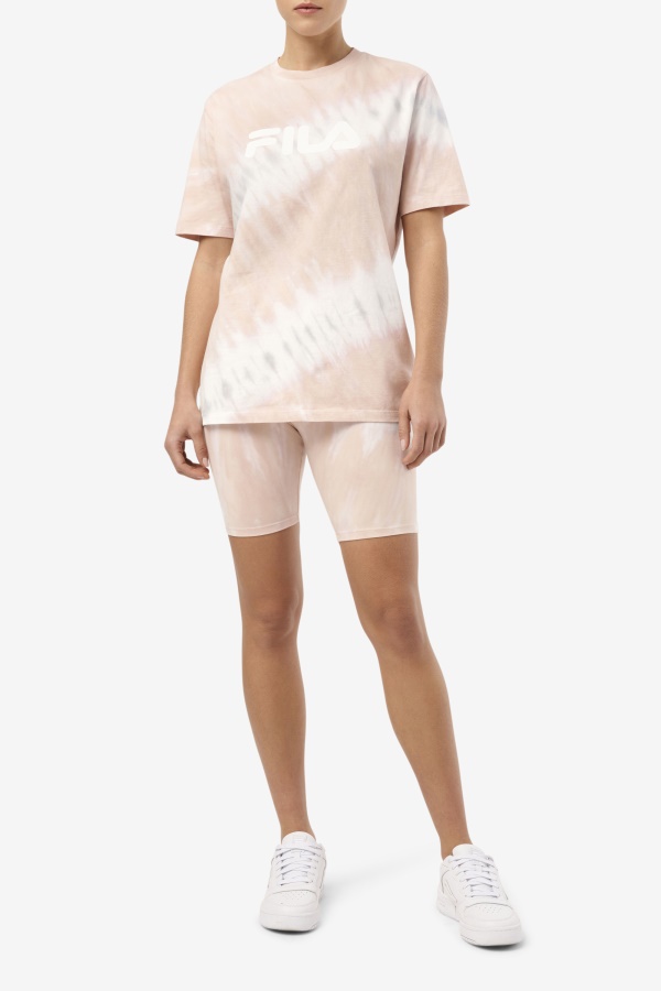 Fila Gardenia/white/belgian Block Taima Tie Dye Bike Short