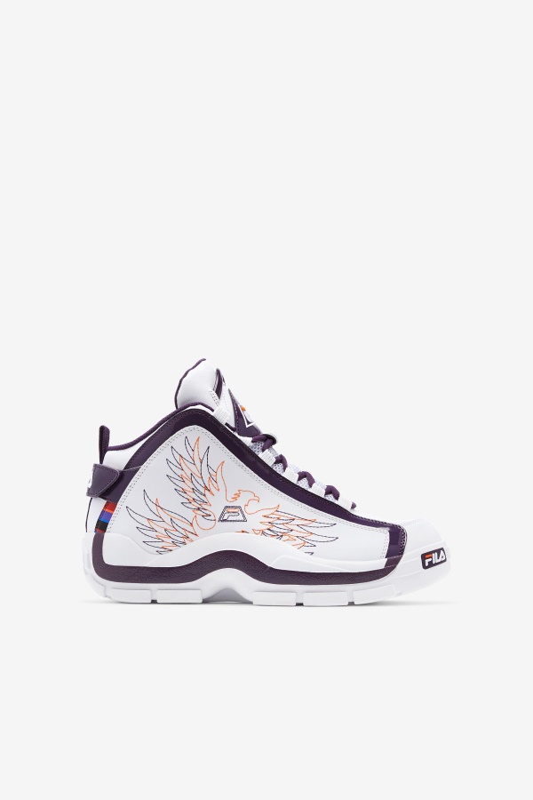 דגלון לבן/סגול/כתום Fila Big Kids' Grant Hill 2 History