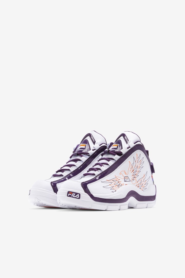 דגלון לבן/סגול/כתום Fila Big Kids\' Grant Hill 2 History