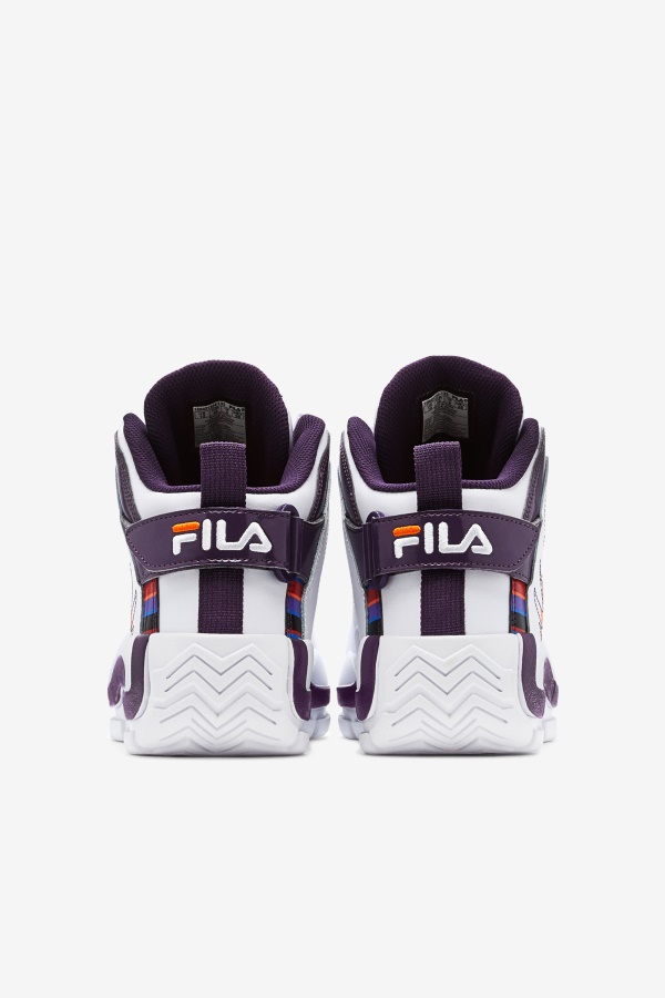 דגלון לבן/סגול/כתום Fila Big Kids\' Grant Hill 2 History