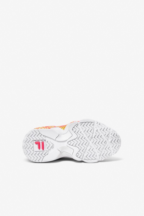 Fila Big Kids\'s Mb אלמוגים לוהטים/לבן/ליים