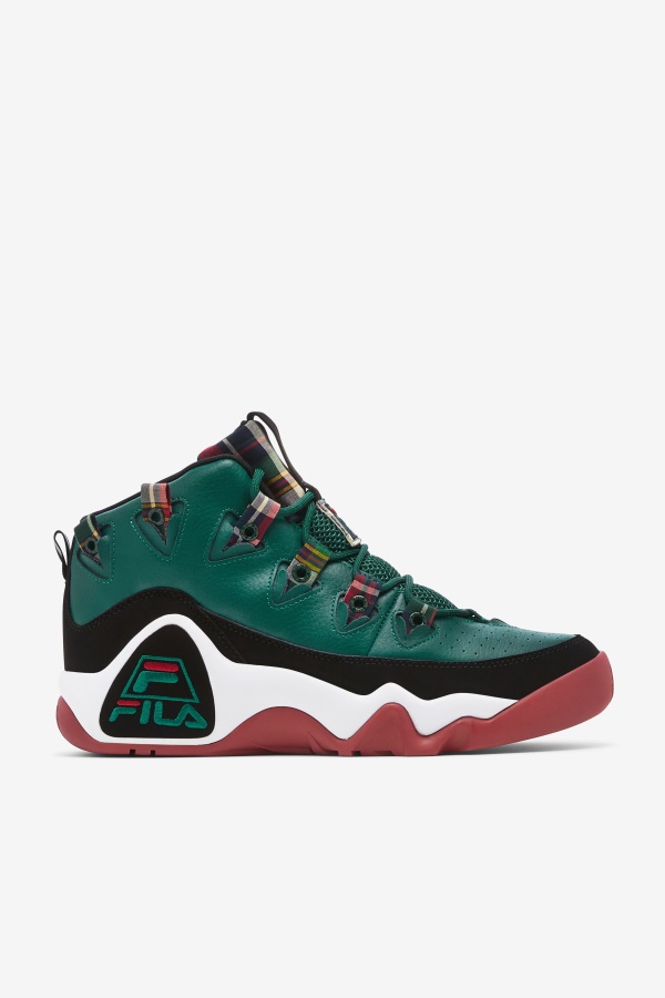 Black/June Bug/White Fila Men's Grant Hill 1