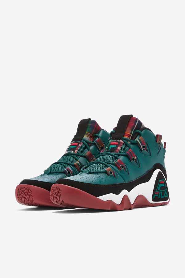 Black/June Bug/White Fila Men\'s Grant Hill 1