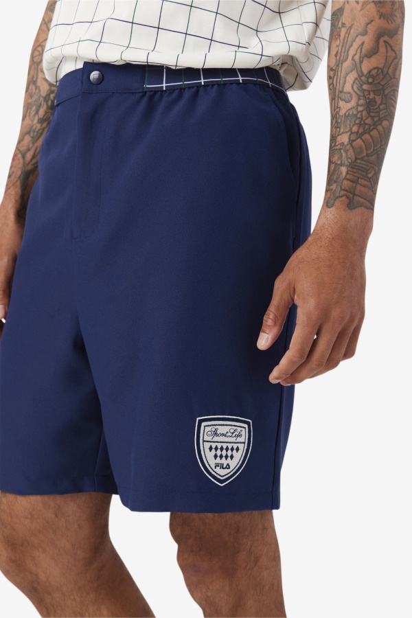 Fila Navy/gardenia/white/june Bug Anyz Short
