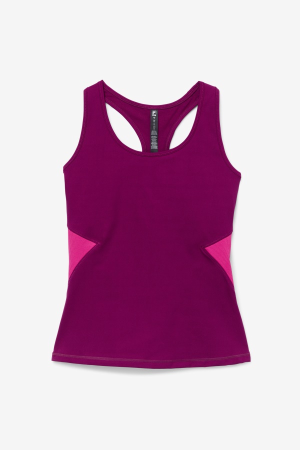 מג'נטה סגול/ורוד עז Fila Uplift Open Racerback גופייה