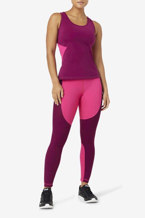 מג\'נטה סגול/ורוד עז Fila Uplift Open Racerback גופייה