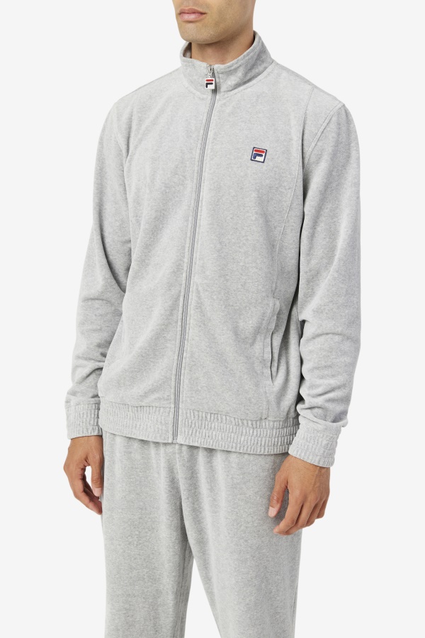 מעיל קטיפה O-fit Fila אפור חום