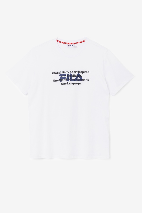 T. Fcton Fille לבן