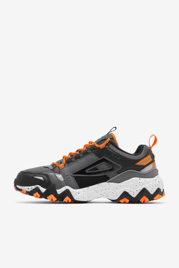 Fila Men\'s Oakmont Tr Castlerock/שחור/כתום