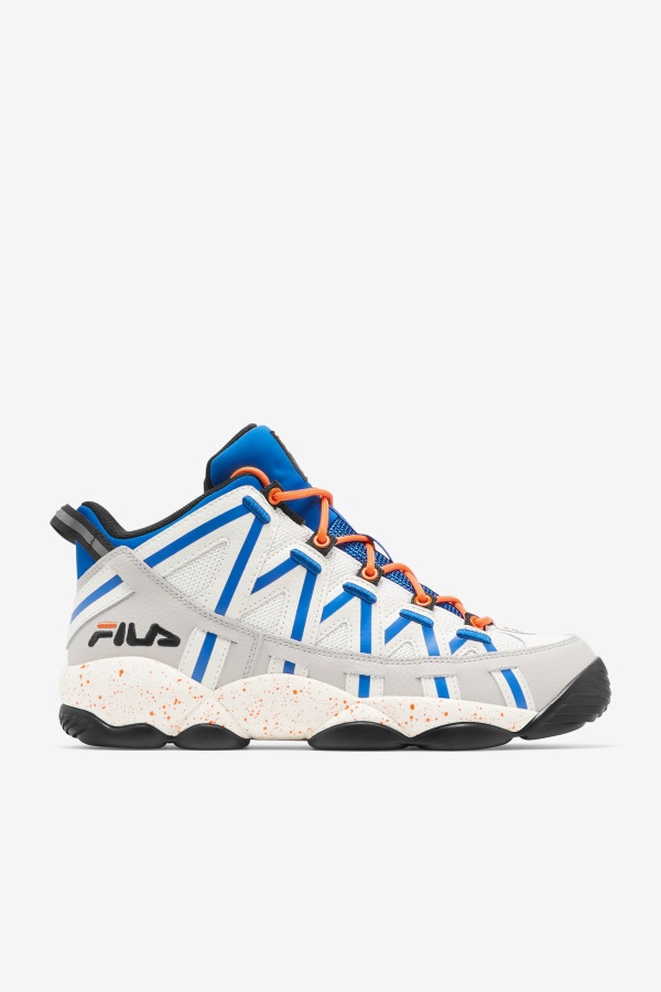ספגטי Stackhouse Fila לגברים לבן/כסף אפור/כחול