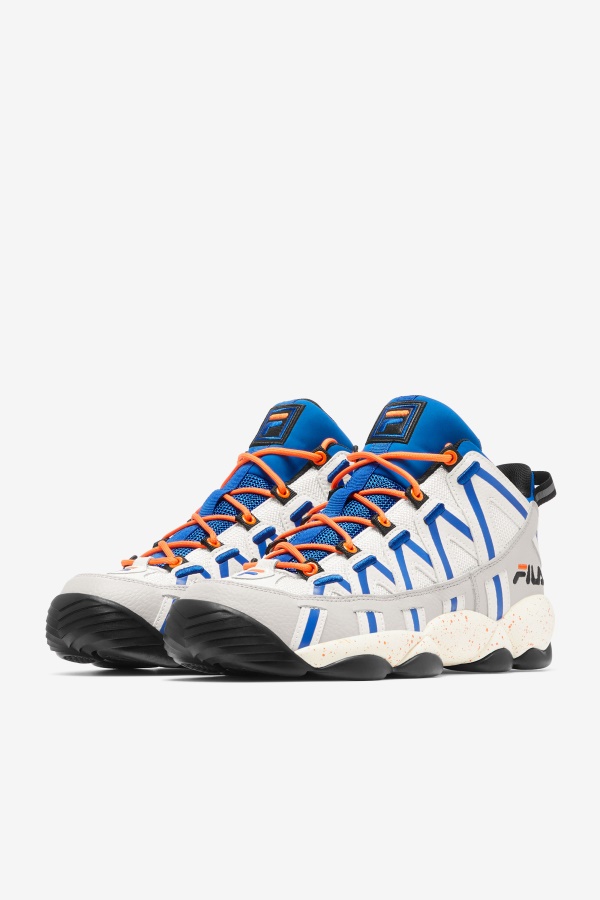 ספגטי Stackhouse Fila לגברים לבן/כסף אפור/כחול