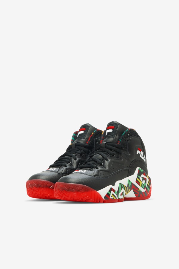 Fila Big Kids\'s Mb שחור/ג\'לי שעועית/לימון
