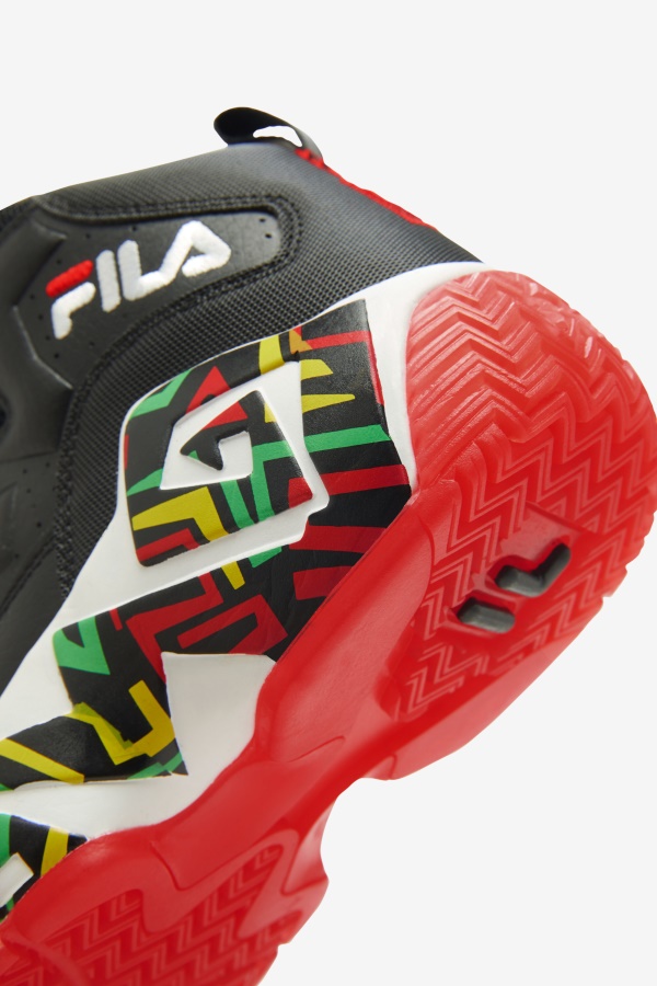 Fila Big Kids\'s Mb שחור/ג\'לי שעועית/לימון
