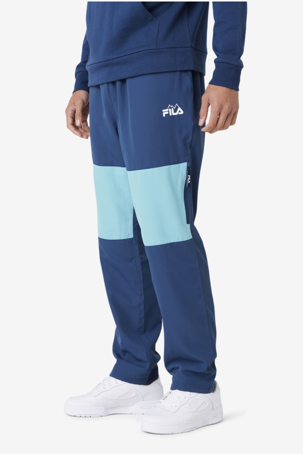 Fila Vinodi מכנסי רוח נייבי/bayou/עגבניות שרי