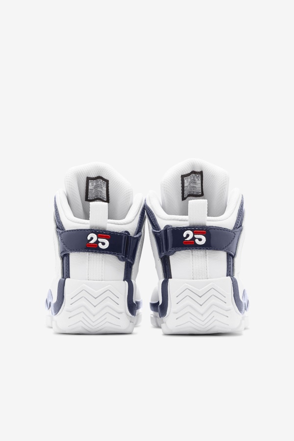 Fila White/navy/red Big Kids\' Grant Hill 2 מהדורת יום השנה ה-25