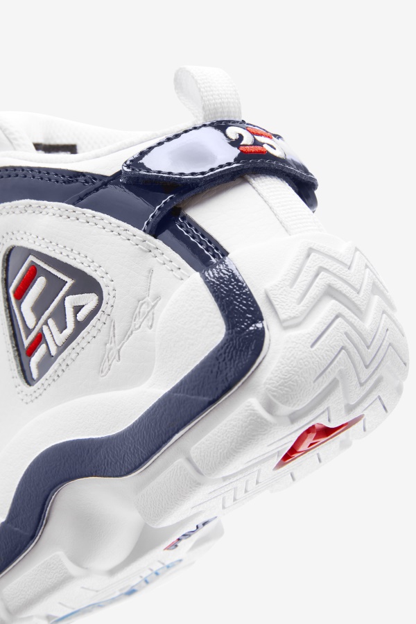 Fila White/navy/red Big Kids\' Grant Hill 2 מהדורת יום השנה ה-25