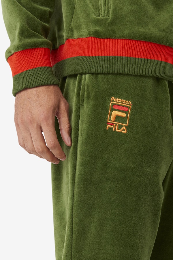 מכנס קטיפה Fila X Paterson Douglas אשוח/פרג/שמש המדבר פילה