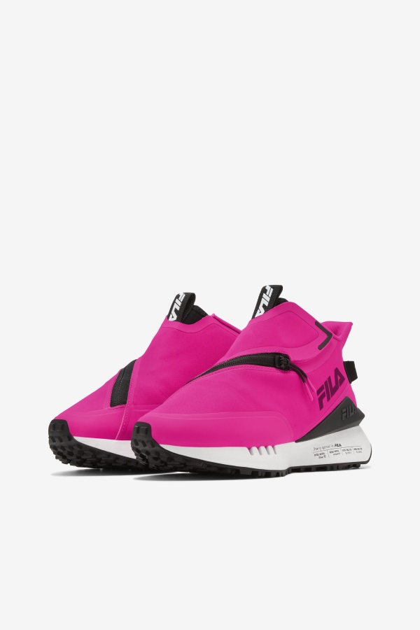 Fila Space Runner לנשים אדום זוהר/שחור/לבן