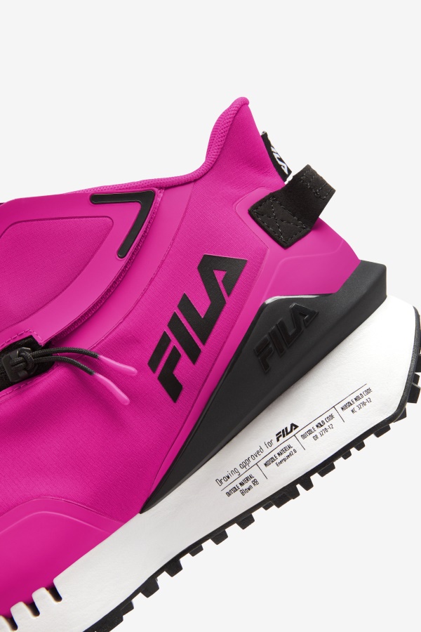 Fila Space Runner לנשים אדום זוהר/שחור/לבן