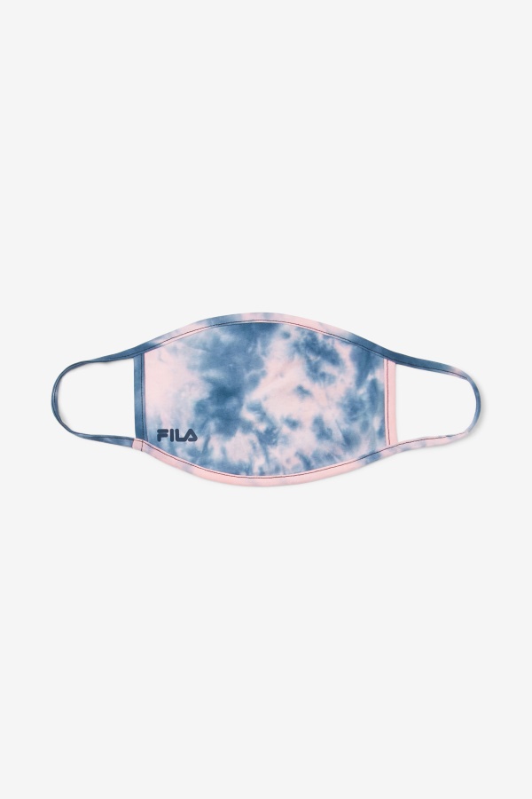 Pink Tye Die Pink Tie Dye Mask Face Fila