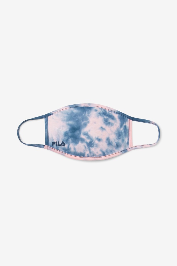 Pink Tye Die Pink Tie Dye Mask Face Fila